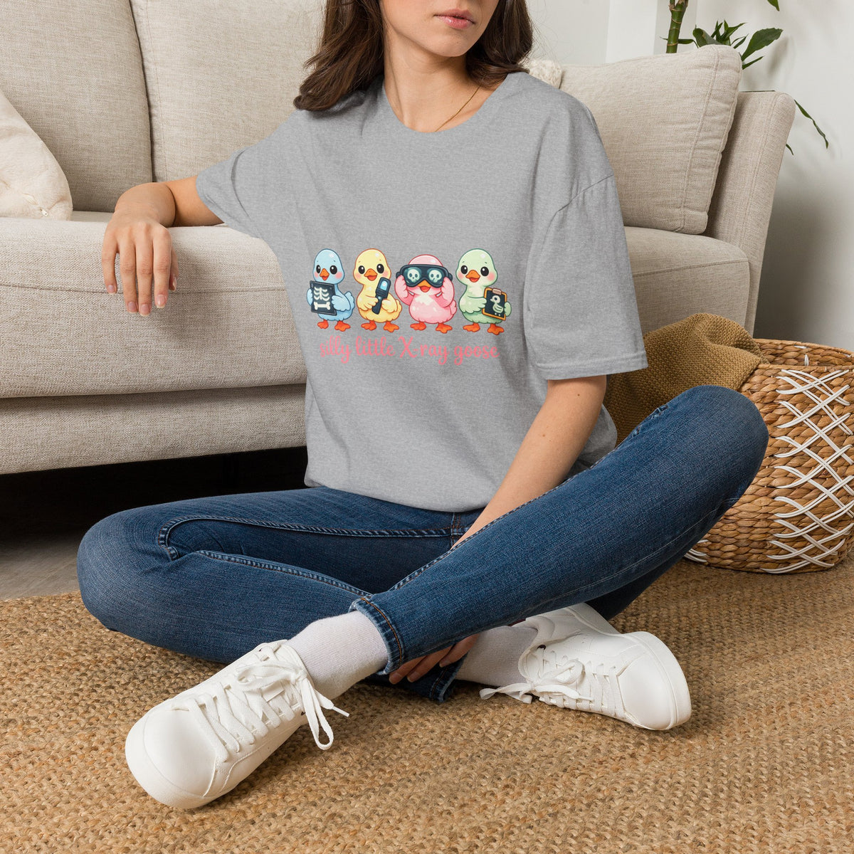 Silly little X-Ray Goose shirt