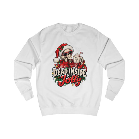 Dead Inside But Jolly Christmas Sweatshirt