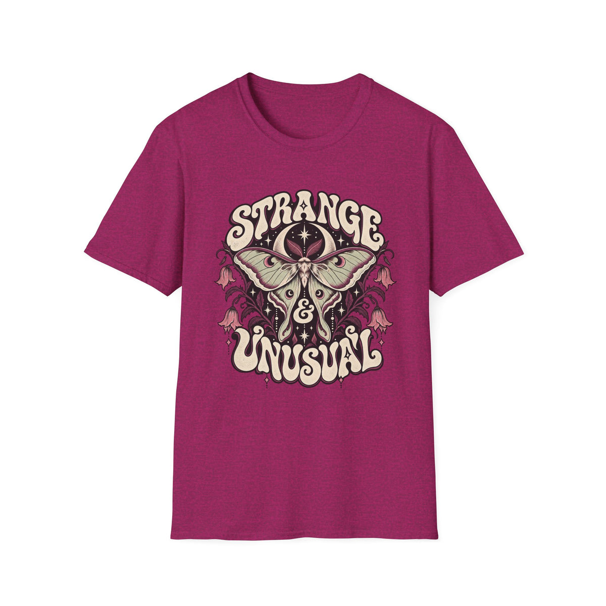Vintage Moth 'Strange & Unusual' T-Shirt