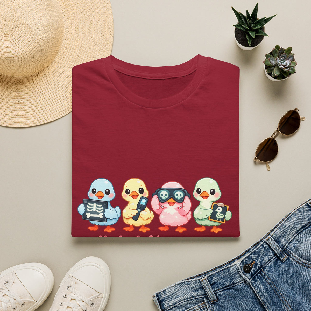 Silly little X-Ray Goose shirt