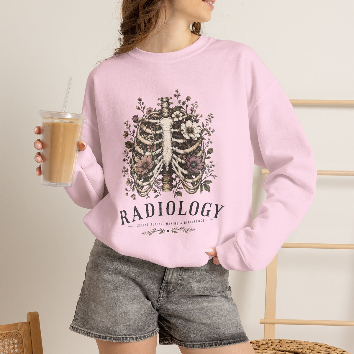 Radiology Ribcage Crewneck Sweatshirt