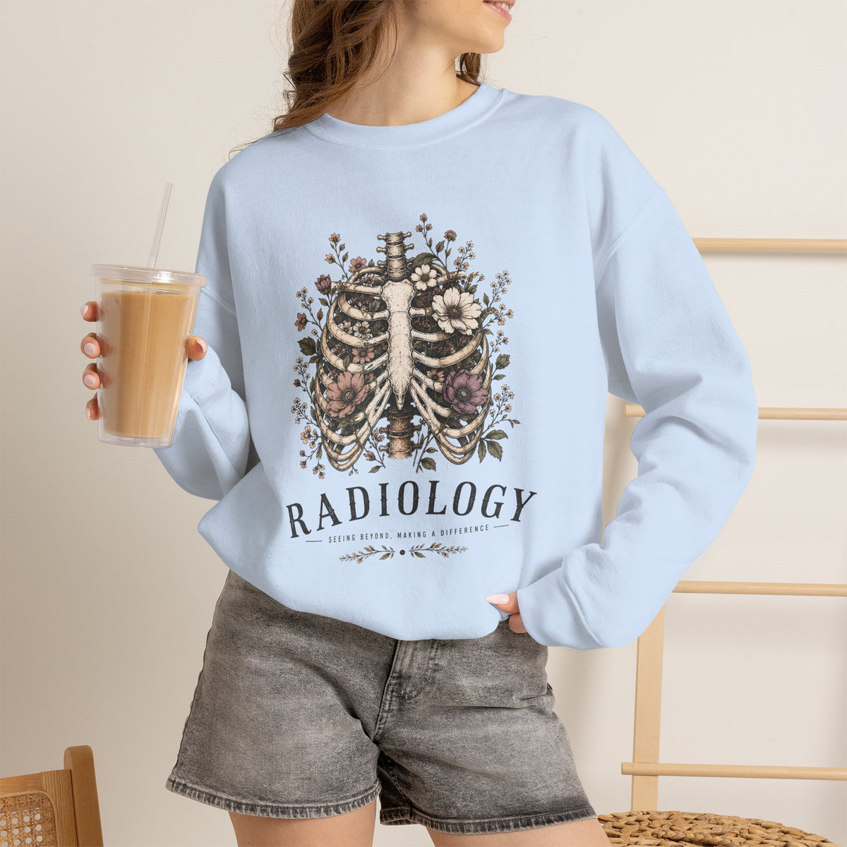 Radiology Ribcage Crewneck Sweatshirt
