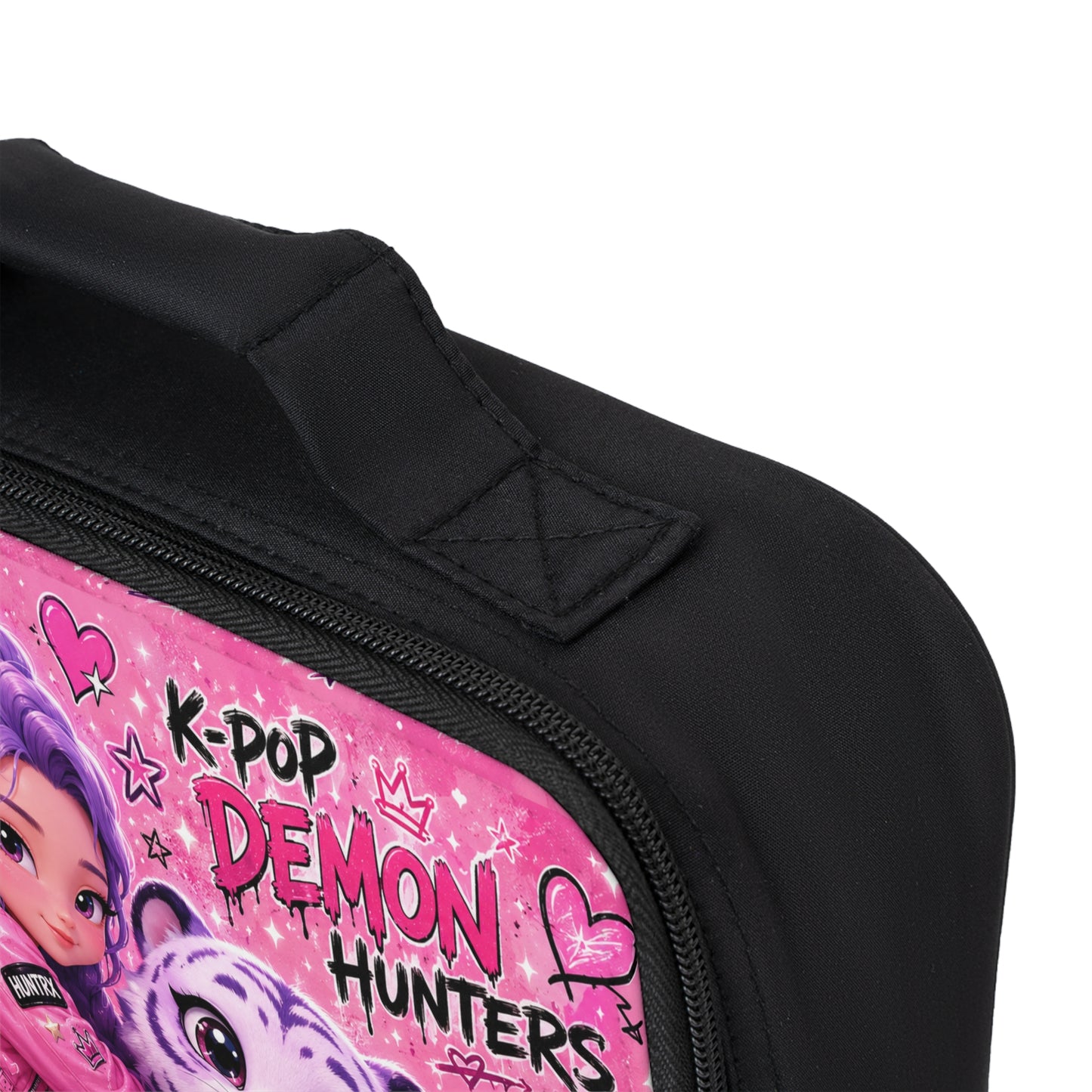 K-Pop Demon Hunters Lunch Bag — Rumi & Derpy
