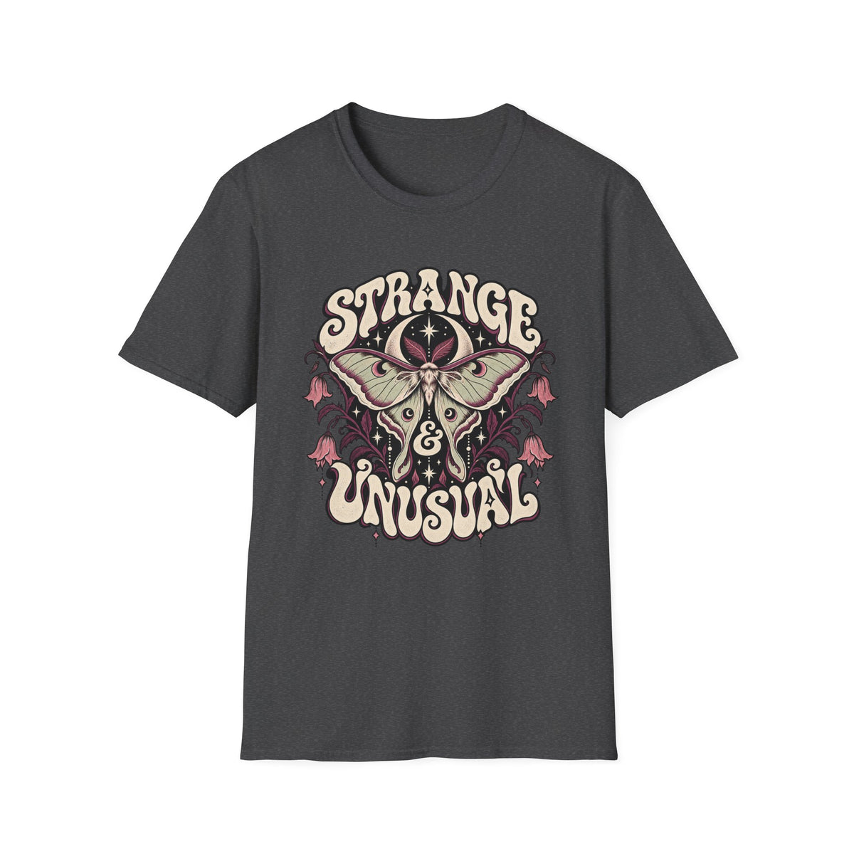 Vintage Moth 'Strange & Unusual' T-Shirt