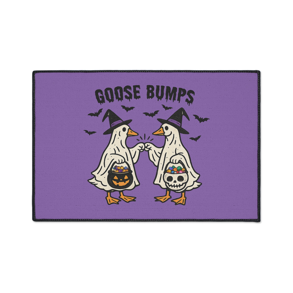 Halloween Goose Bumps Floor Mat