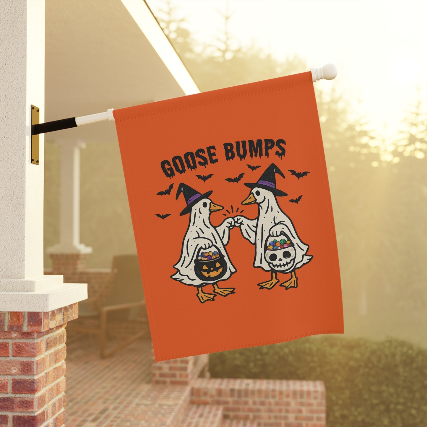 Goose bumps Garden & House Banner