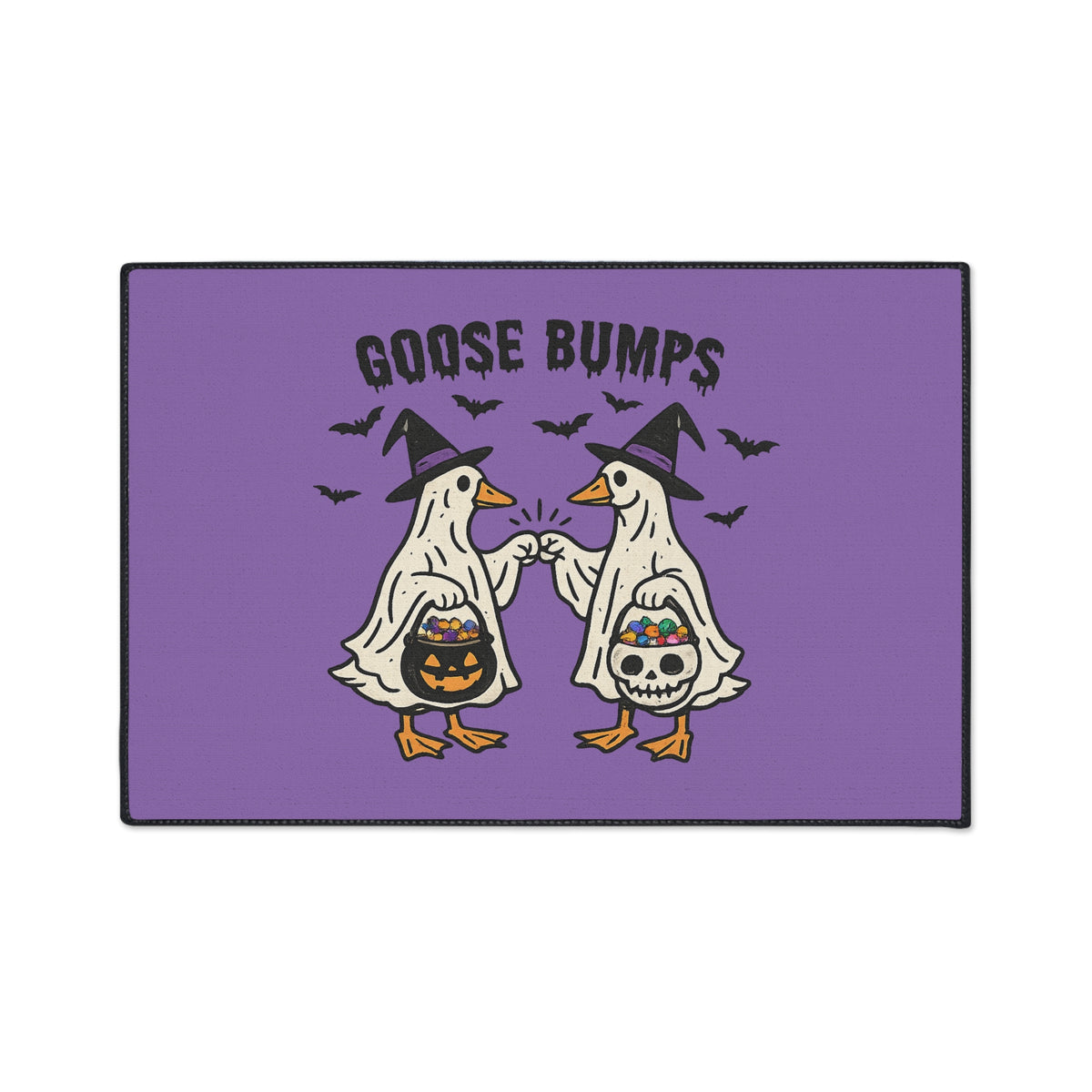 Halloween Goose Bumps Floor Mat