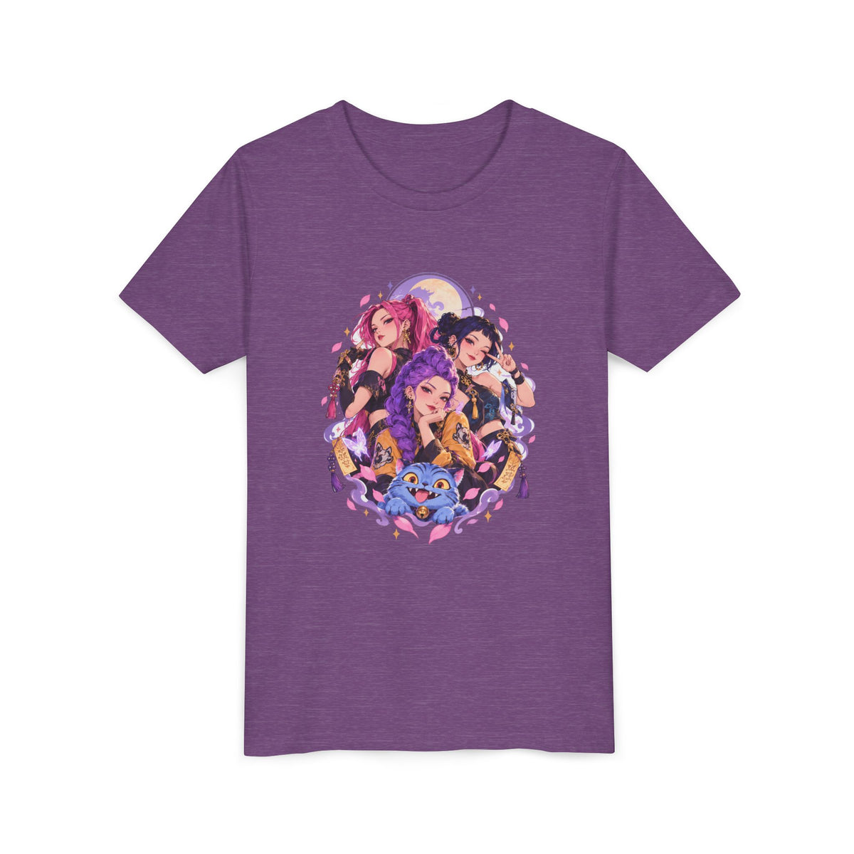 Youth Tee — kpop Girls Group Graphic Tee (Kawaii Magical Squad)