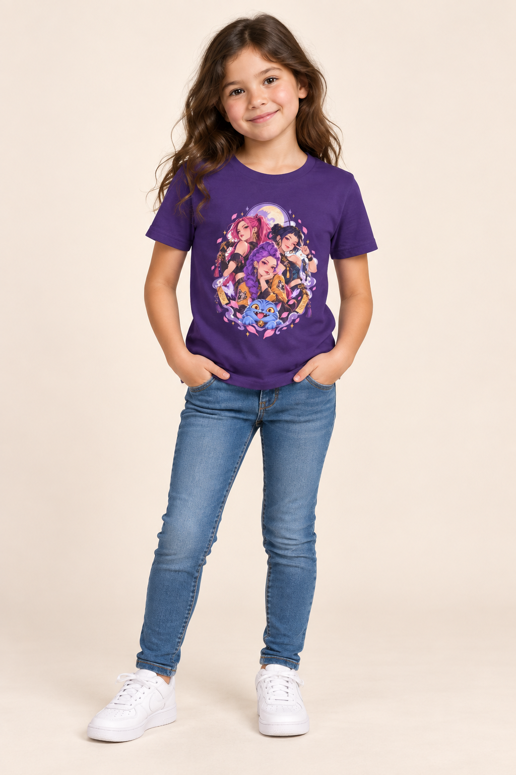 Youth Tee — kpop Girls Group Graphic Tee (Kawaii Magical Squad)