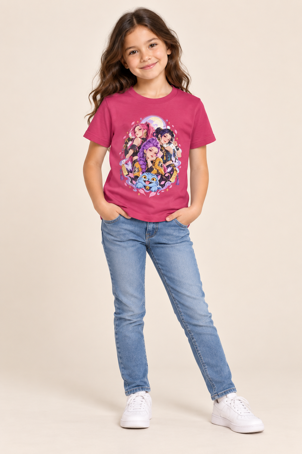 Youth Tee — kpop Girls Group Graphic Tee (Kawaii Magical Squad)