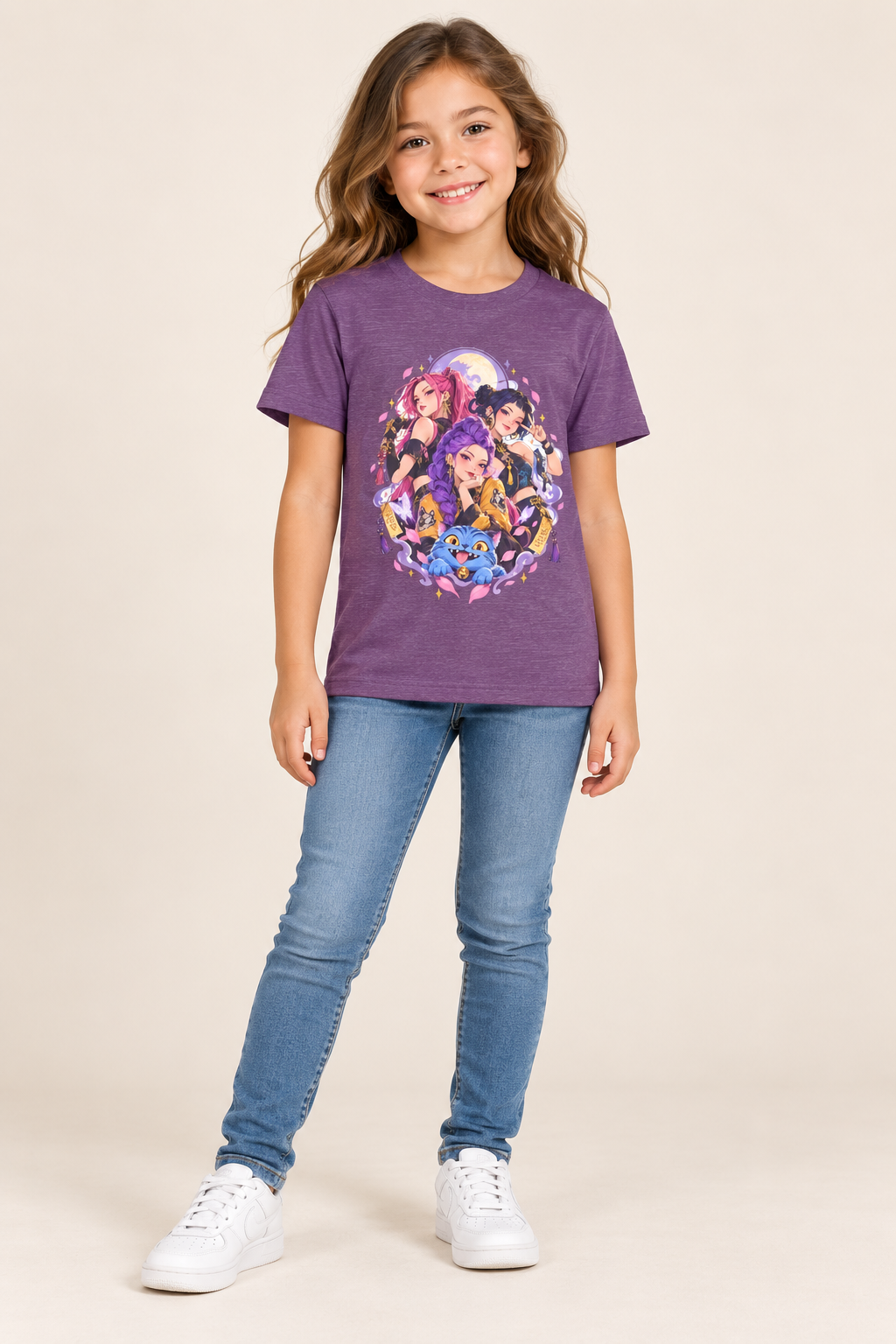 Youth Tee — kpop Girls Group Graphic Tee (Kawaii Magical Squad)