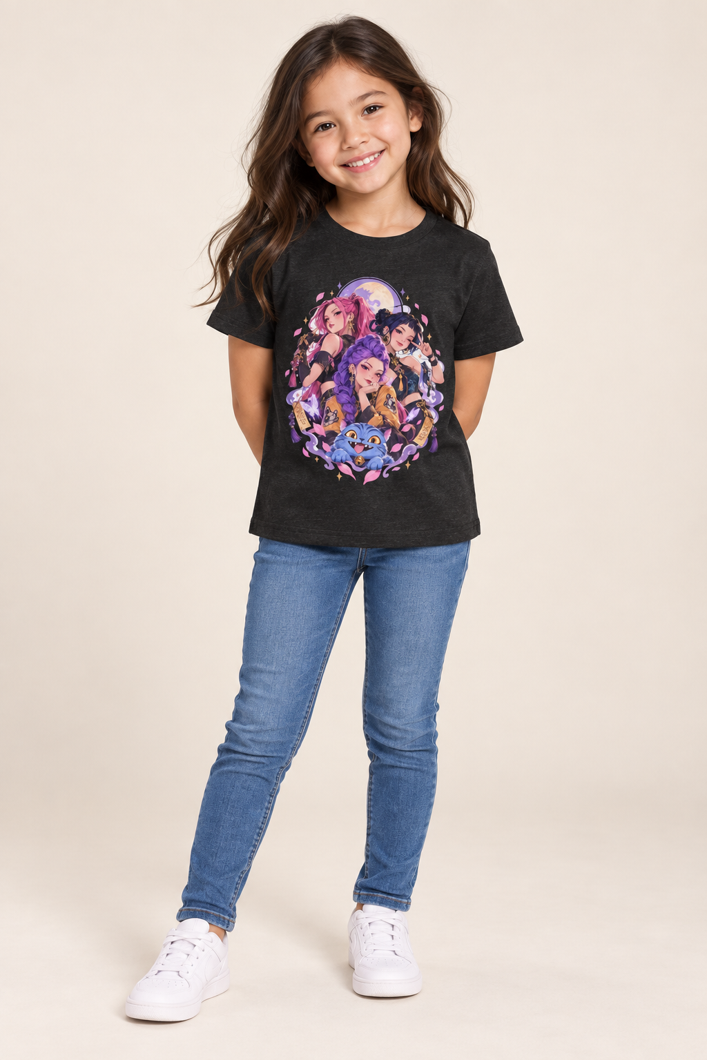 Youth Tee — kpop Girls Group Graphic Tee (Kawaii Magical Squad)