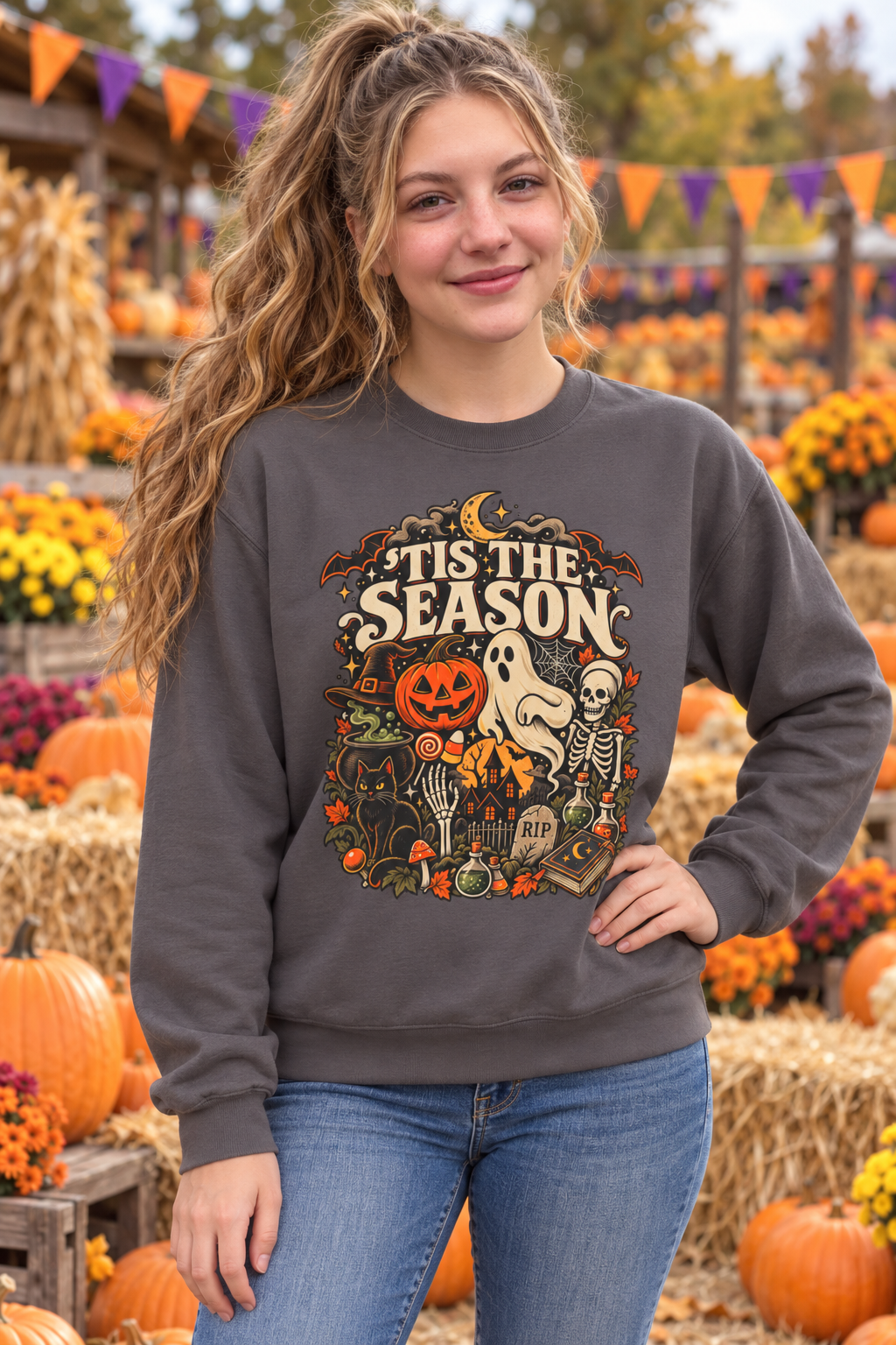 'Tis The Season Halloween Sweatshirt