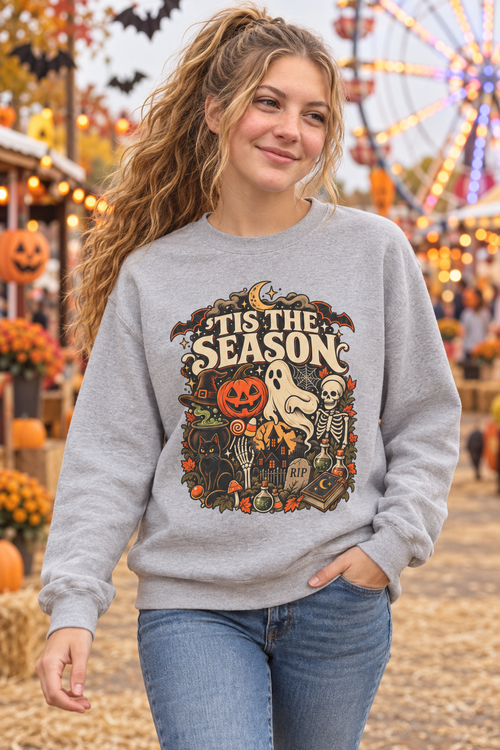 'Tis The Season Halloween Sweatshirt
