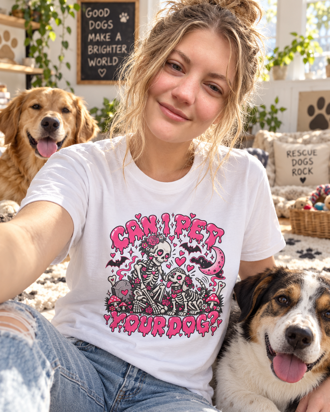 Can I Pet Your Dog? Graphic T-Shirt