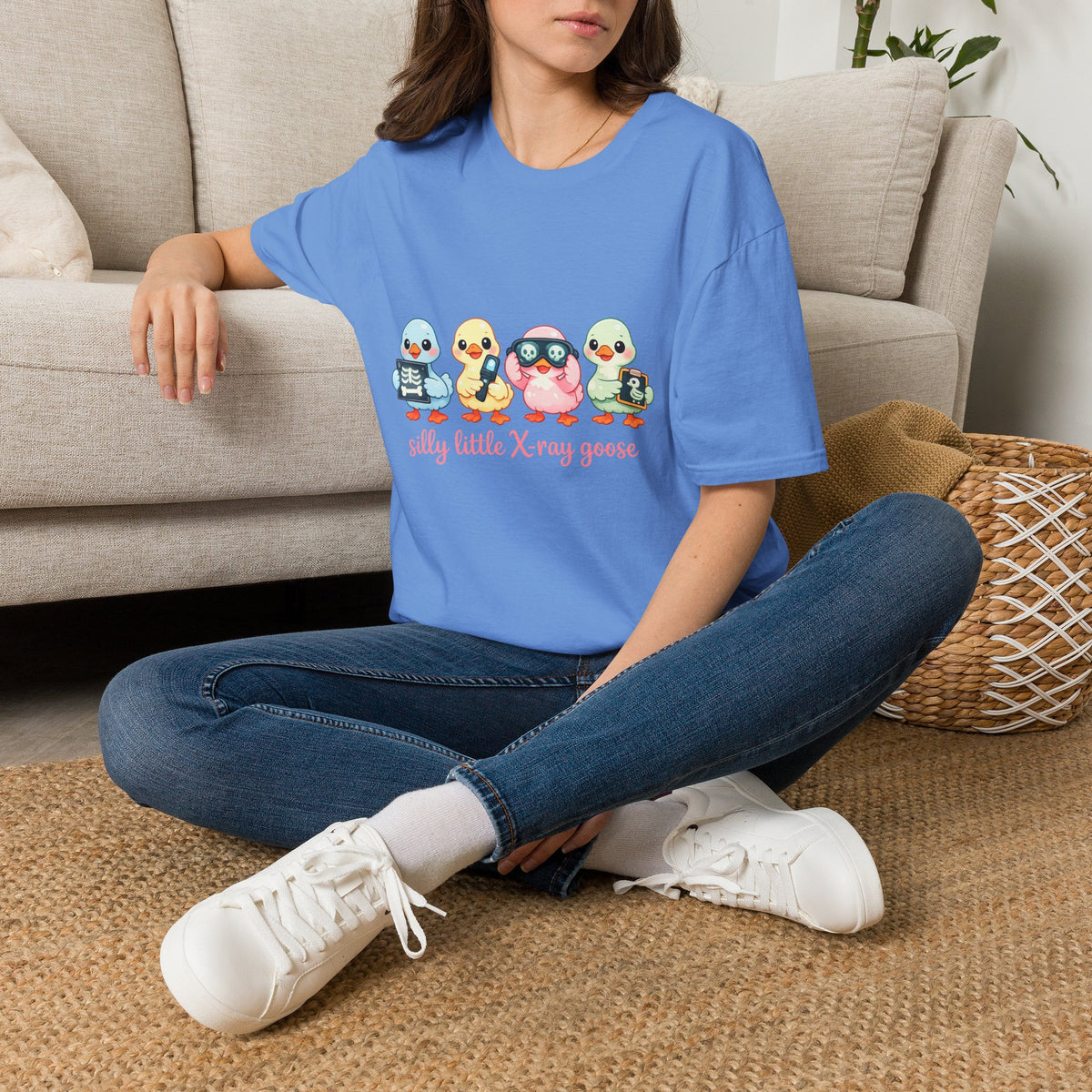 Silly little X-Ray Goose shirt