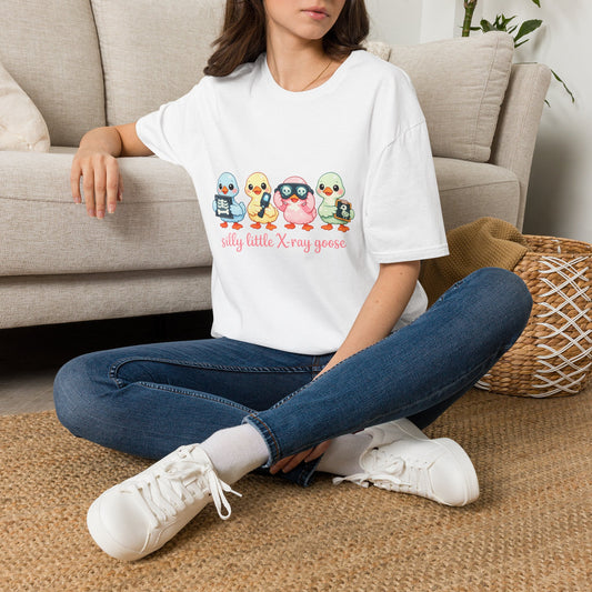 Silly little X-Ray Goose shirt