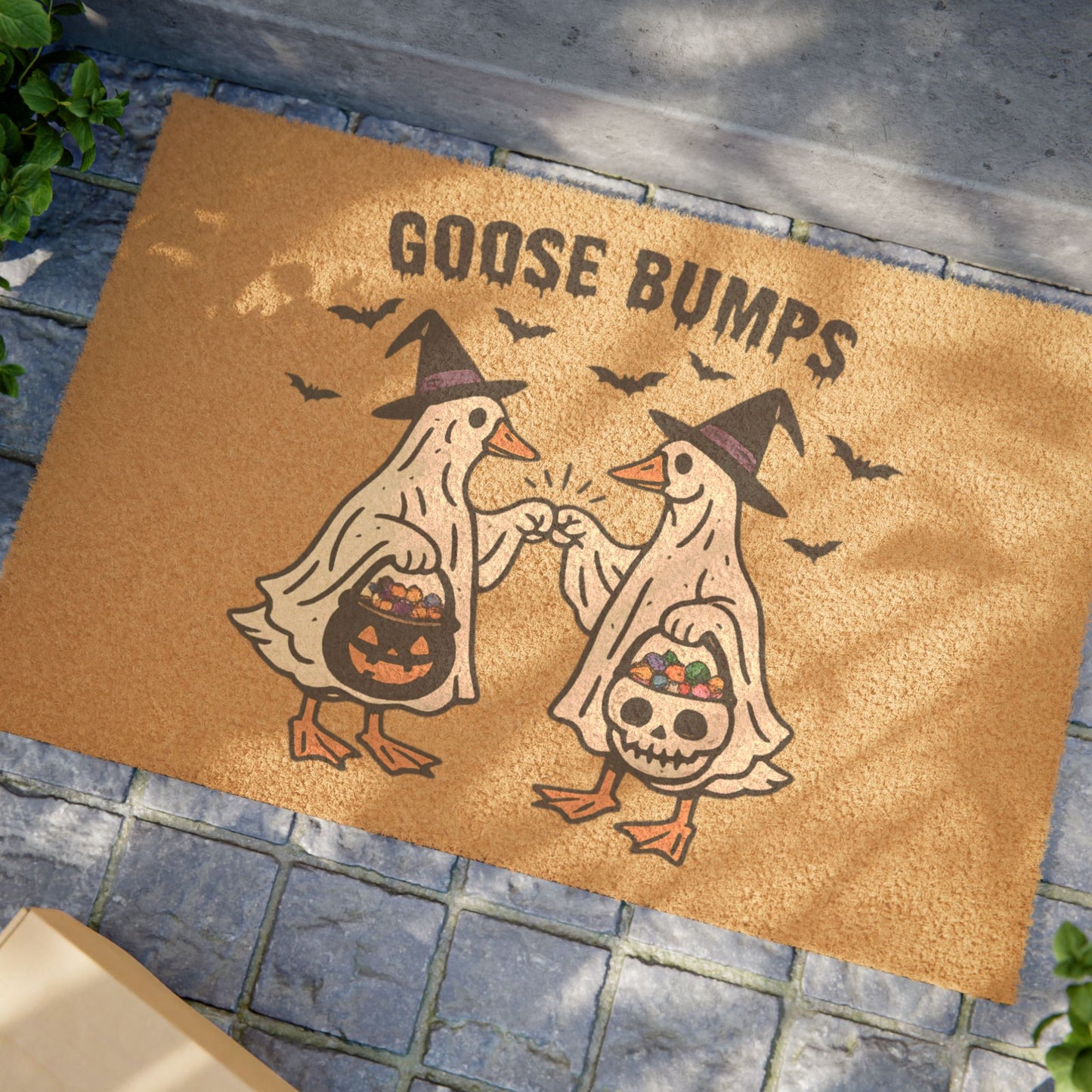 Heavy duty outdoor Goose Bumps Doormat