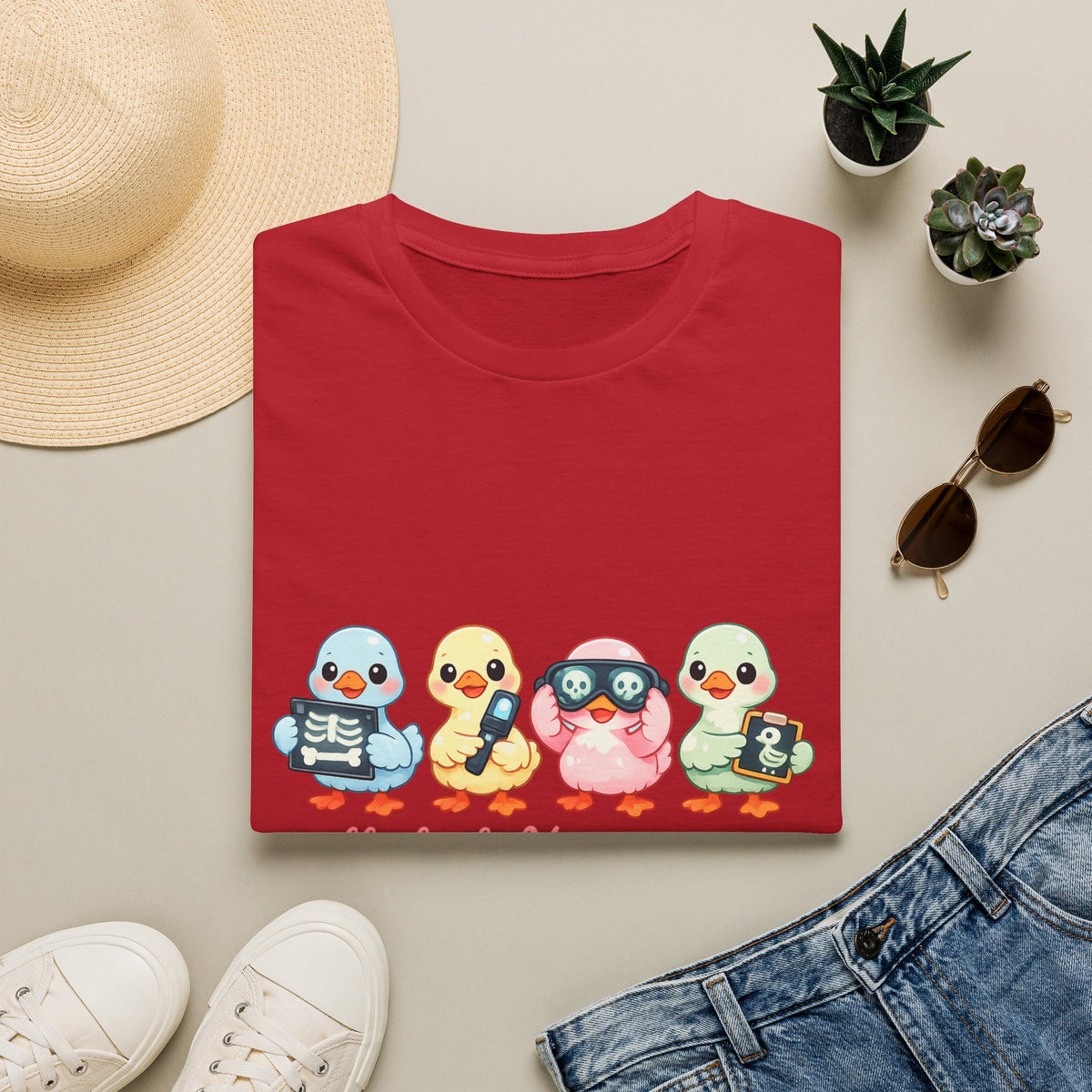 Silly little X-Ray Goose shirt