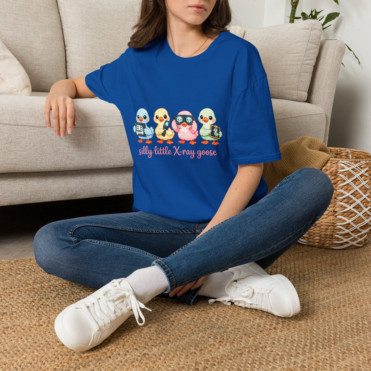 Silly little X-Ray Goose shirt