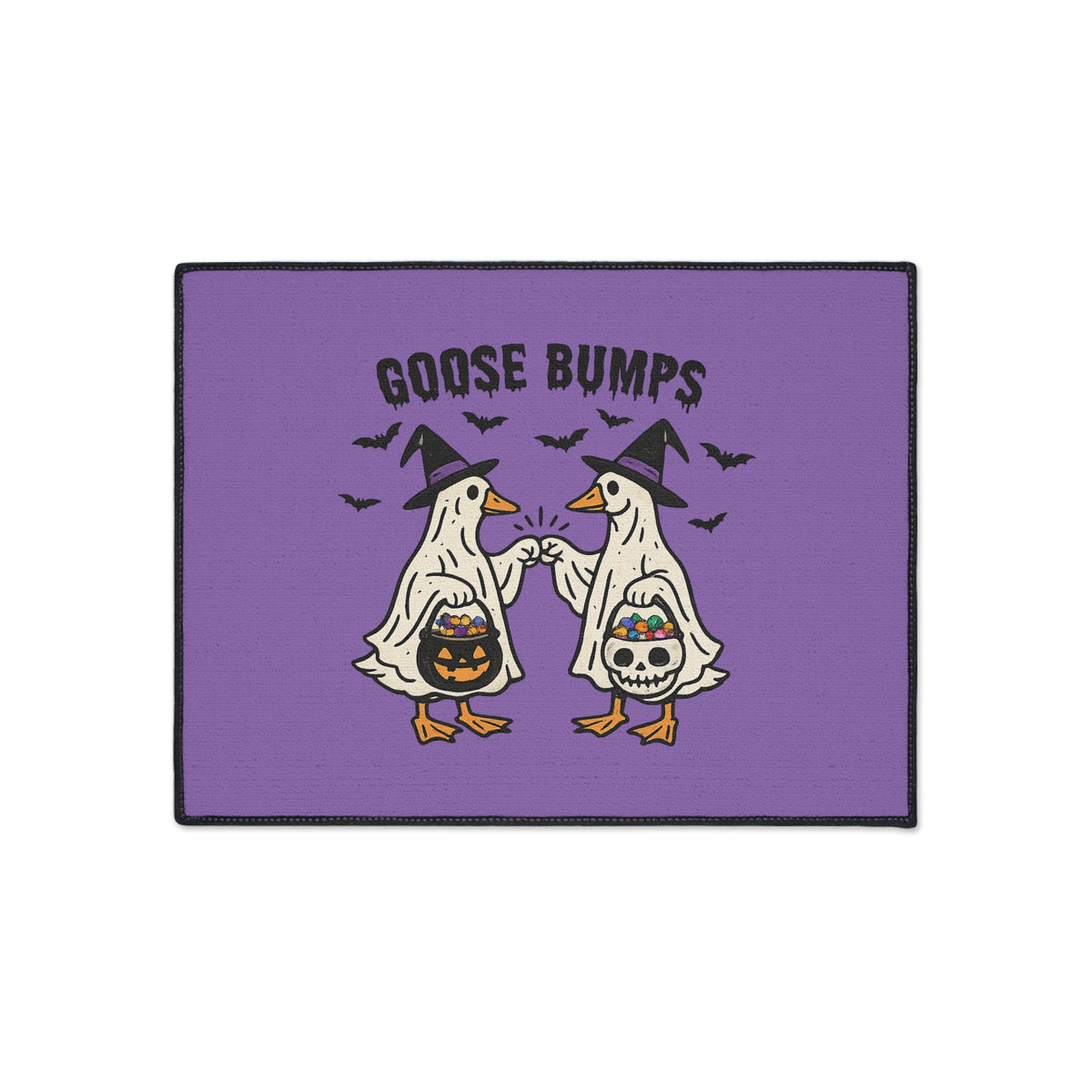 Halloween Goose Bumps Floor Mat