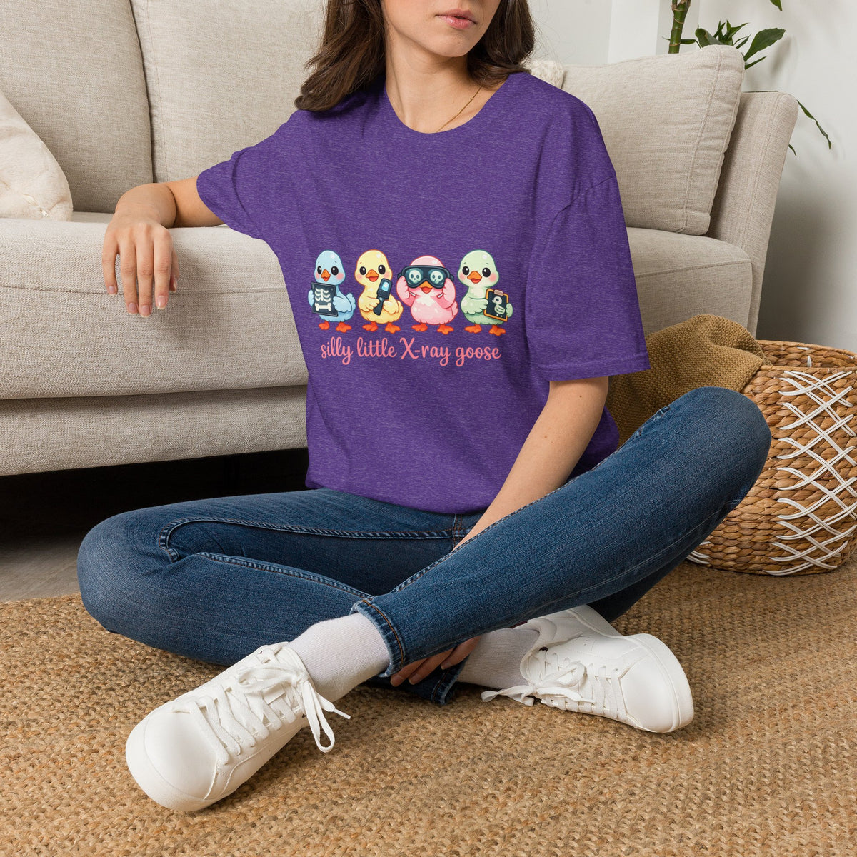 Silly little X-Ray Goose shirt